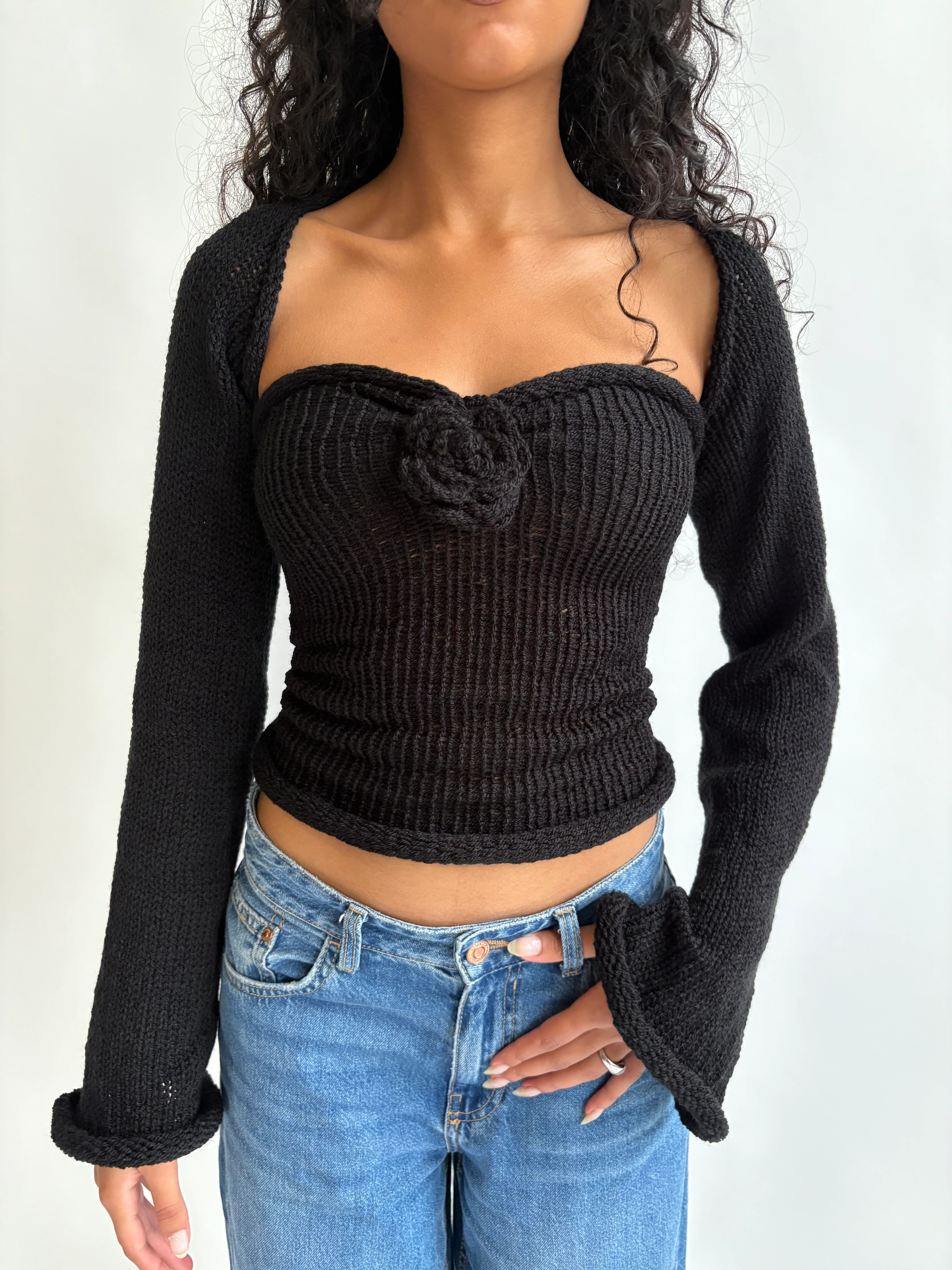 3D rose set black - Image 4