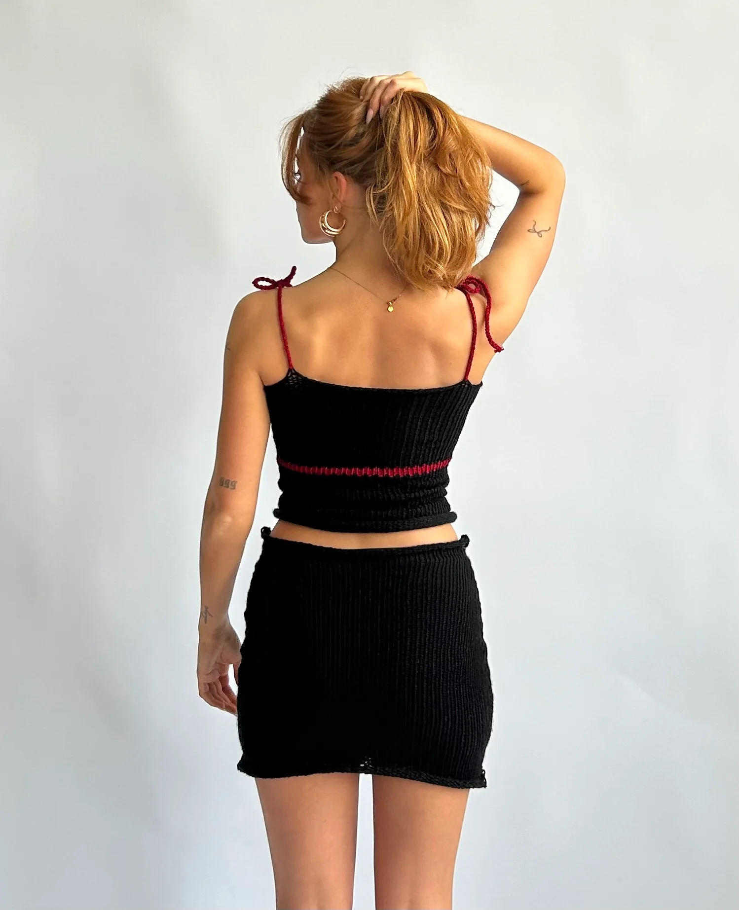 Black mini skirt - Image 3